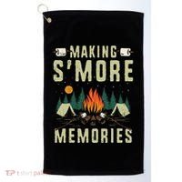 Making SMore Memories Camping Lover Matching Family Camping Golf Towel thumb 0