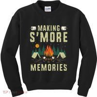 Making SMore Memories Camping Lover Matching Family Camping Kids Sweatshirt thumb 0