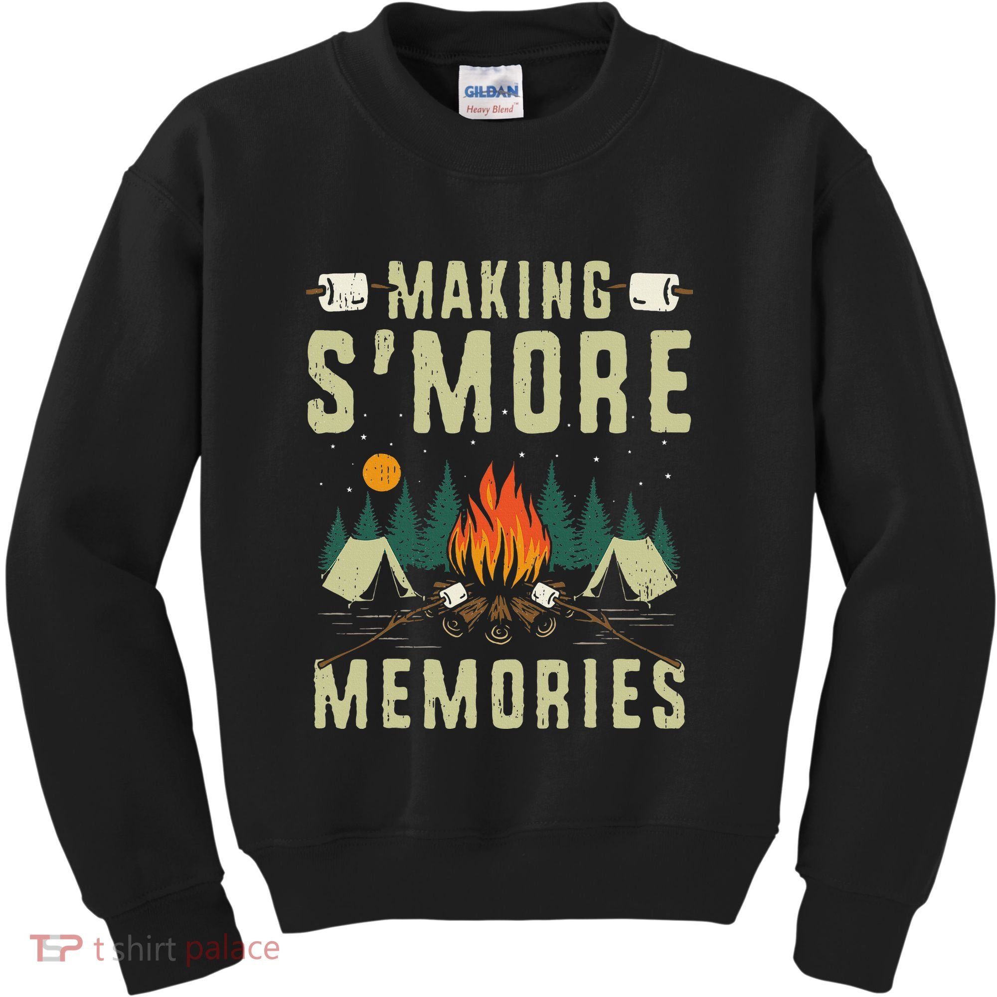 Making SMore Memories Camping Lover Matching Family Camping Kids Sweatshirt