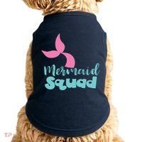 Mermaid Squad Doggie Tank thumb 0