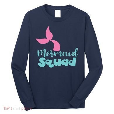 Mermaid Squad Long Sleeve Shirt