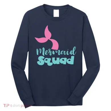 Mermaid Squad Long Sleeve Shirt