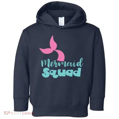 Mermaid Squad Toddler Hoodie