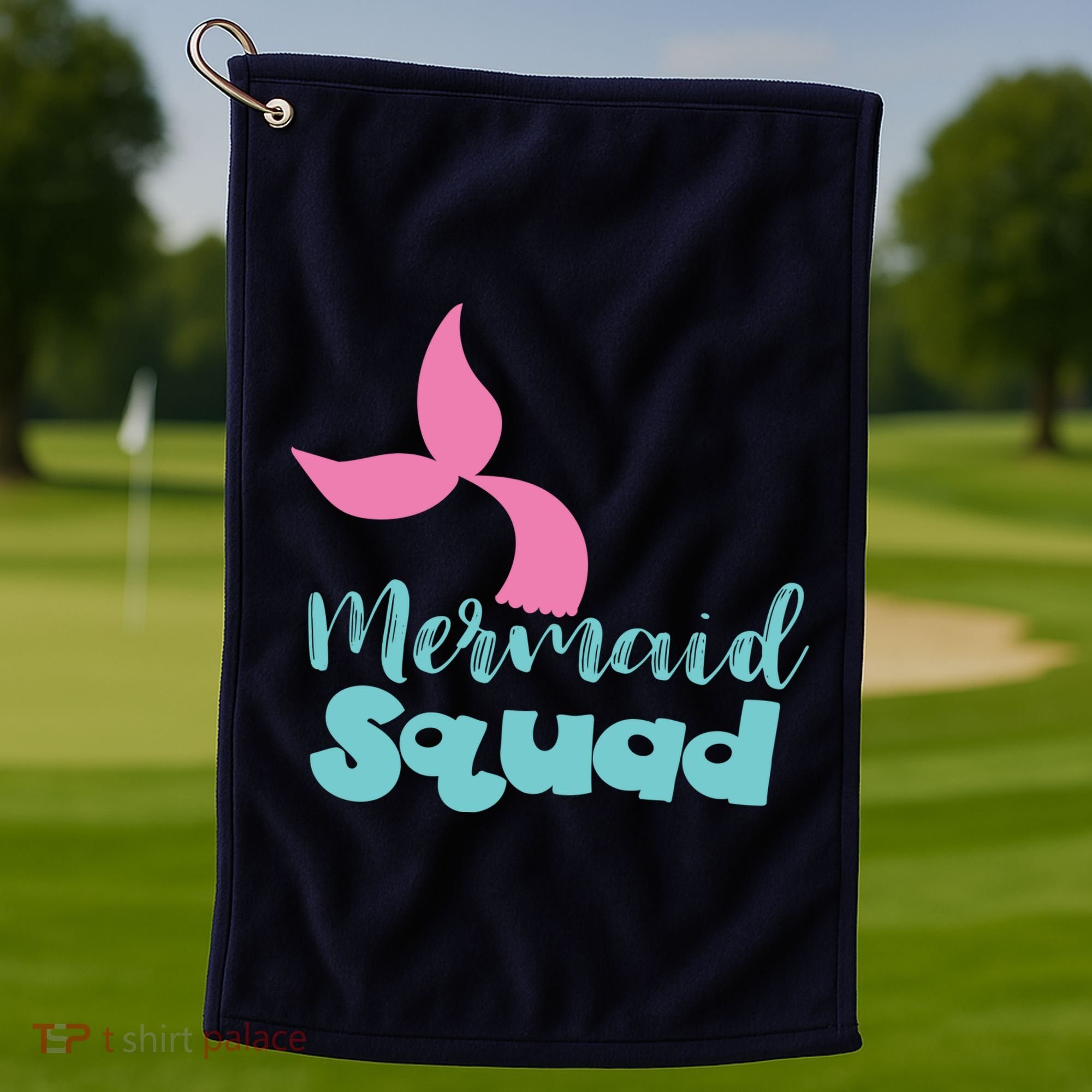 Mermaid Squad Golf Towel