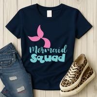Mermaid Squad Women's T-Shirt thumb 3
