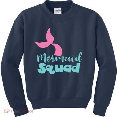 Mermaid Squad Kids Sweatshirt