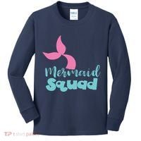 Mermaid Squad Kids Long Sleeve Shirt thumb 0