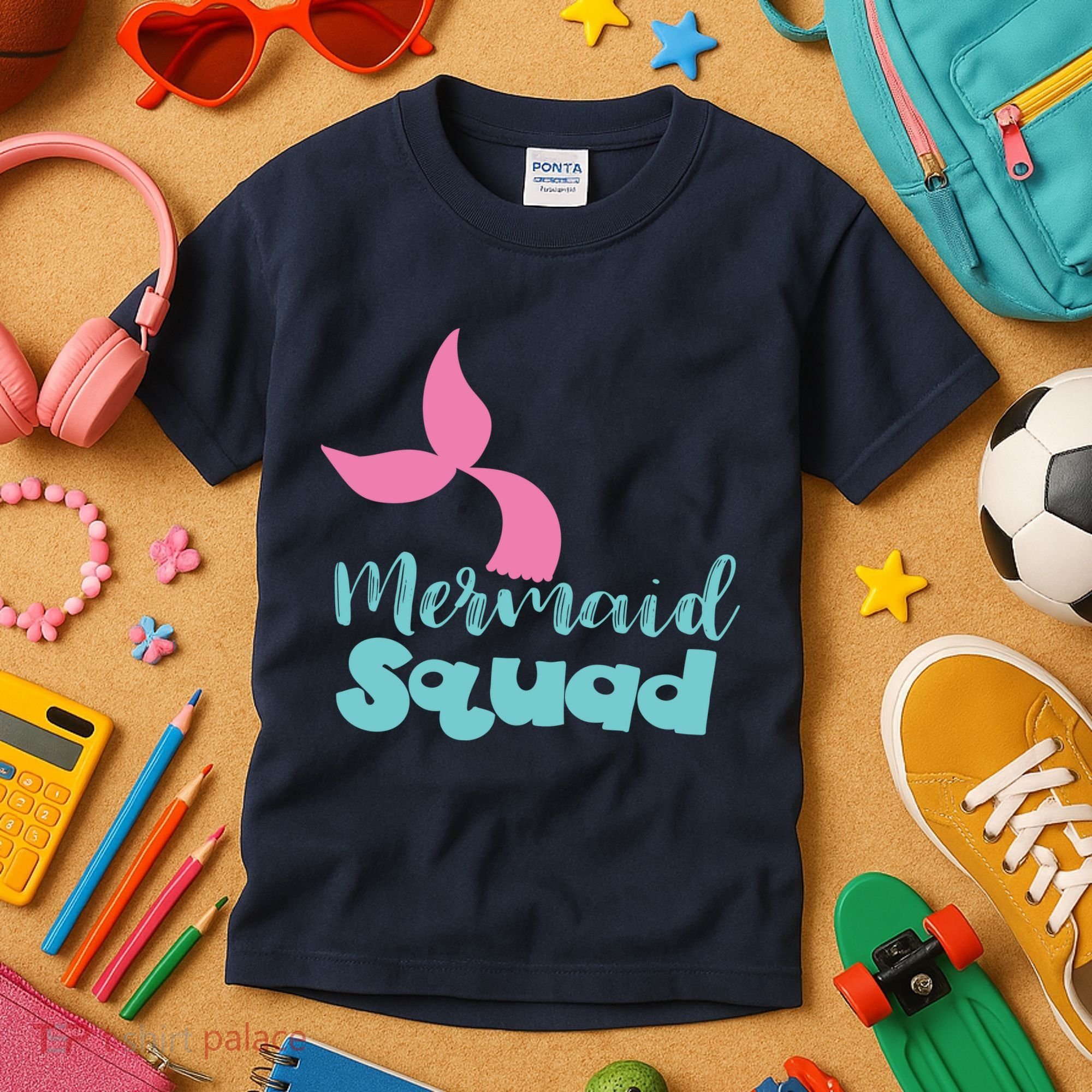 Mermaid Squad Kids T-Shirt