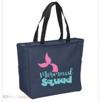 Mermaid Squad Tote Bag thumb 2