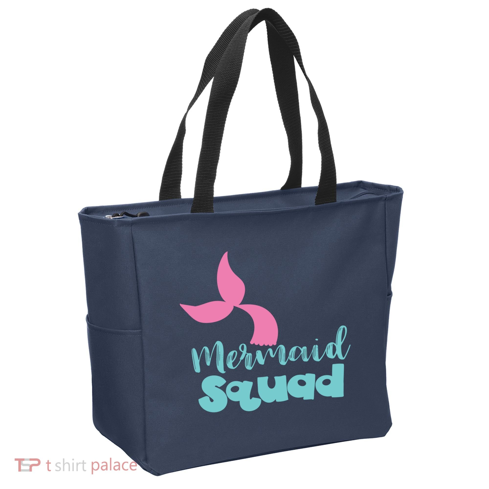 Mermaid Squad Tote Bag