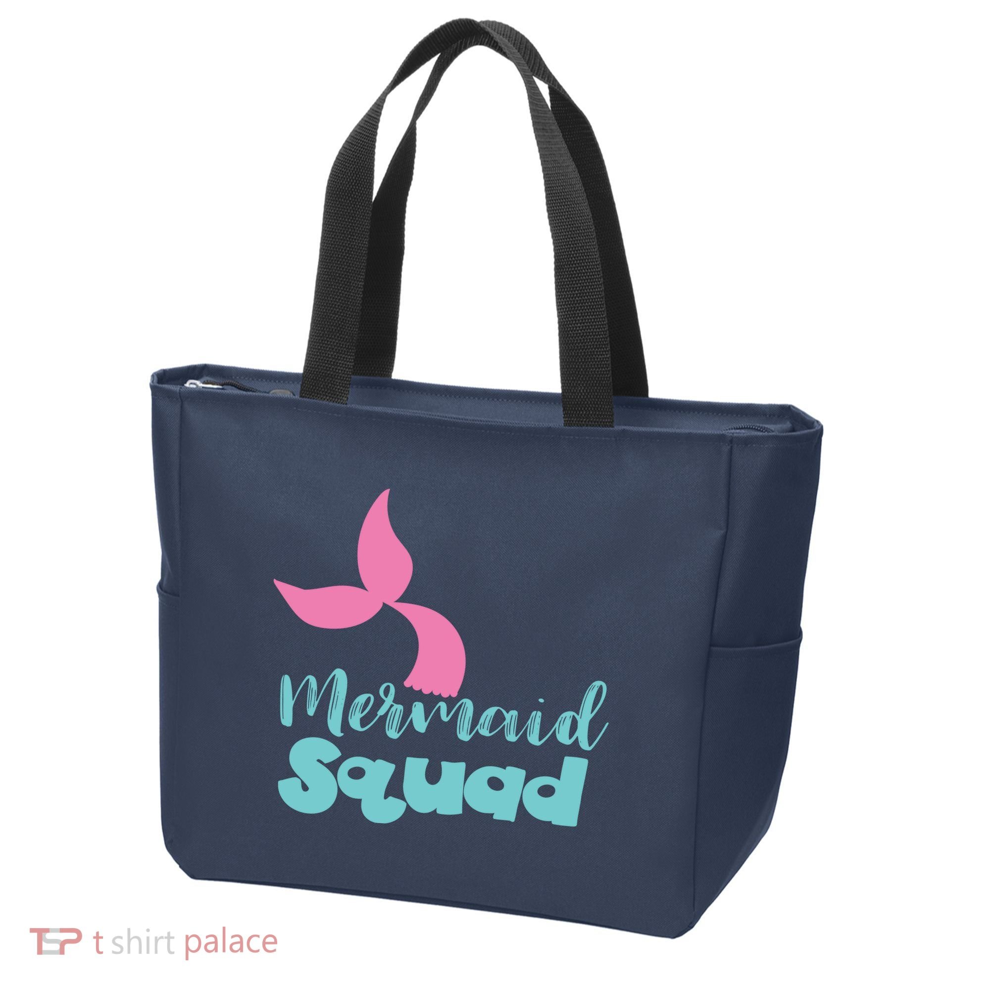 Mermaid Squad Tote Bag