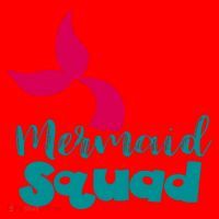 Mermaid Squad Santa Hat thumb 1