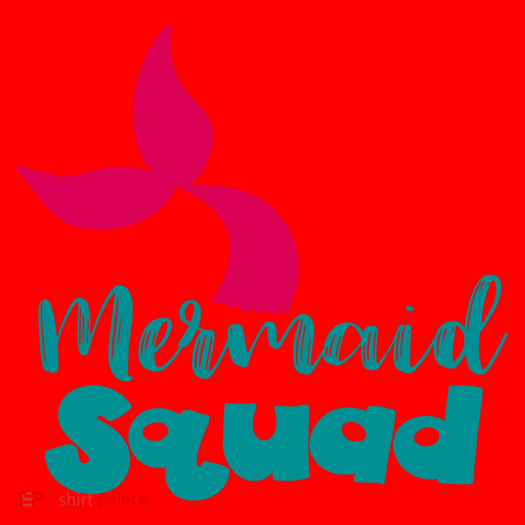 Mermaid Squad Santa Hat