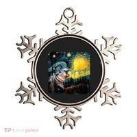 Moodeng Starry Night Van Gogh Funny Moodeng Meme Ornament thumb 0