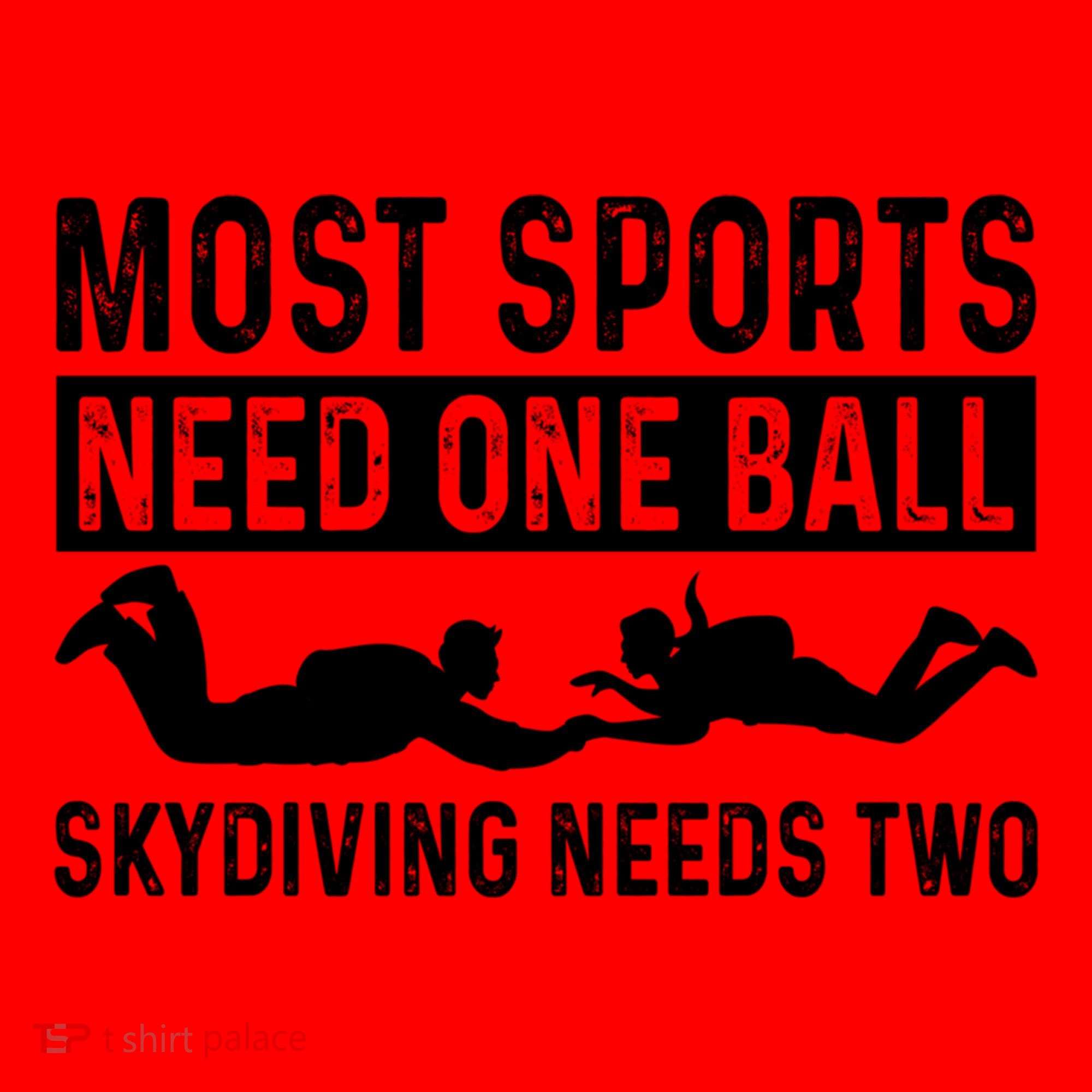 Most Sports Need One Ball Paragliding Skydiver Skydiving Gift Santa Hat