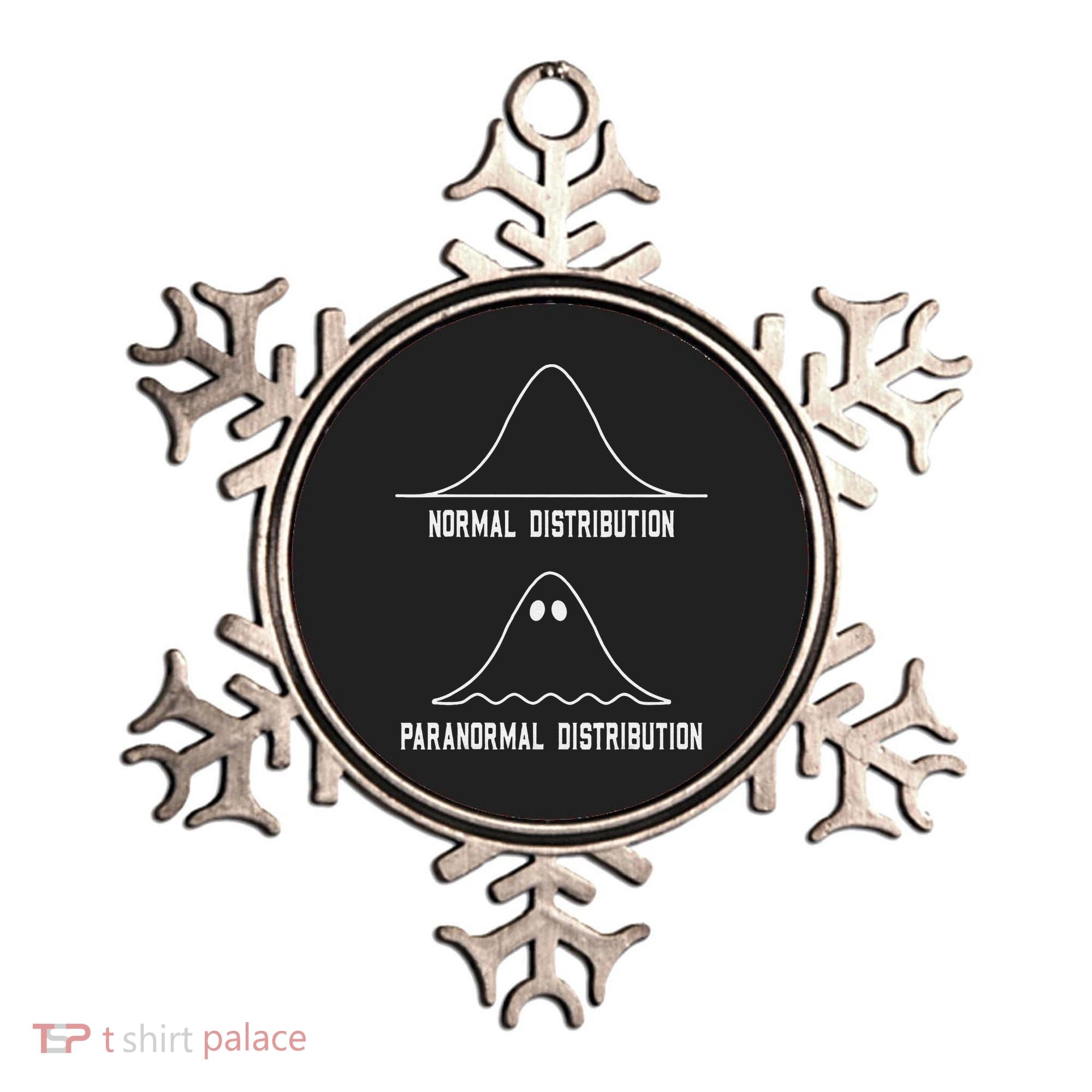 Math Statistics Normal Paranormal Distribution Teacher Ornament