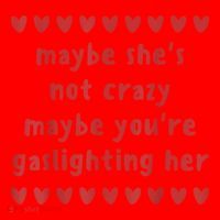 Maybe She’S Not Crazy Maybe You’Re Gaslighting Her Santa Hat thumb 1
