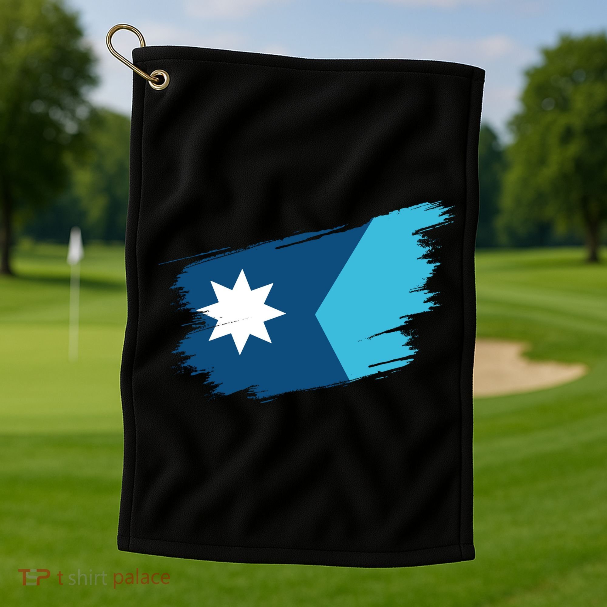 Minnesota State New Flag 2024 Golf Towel