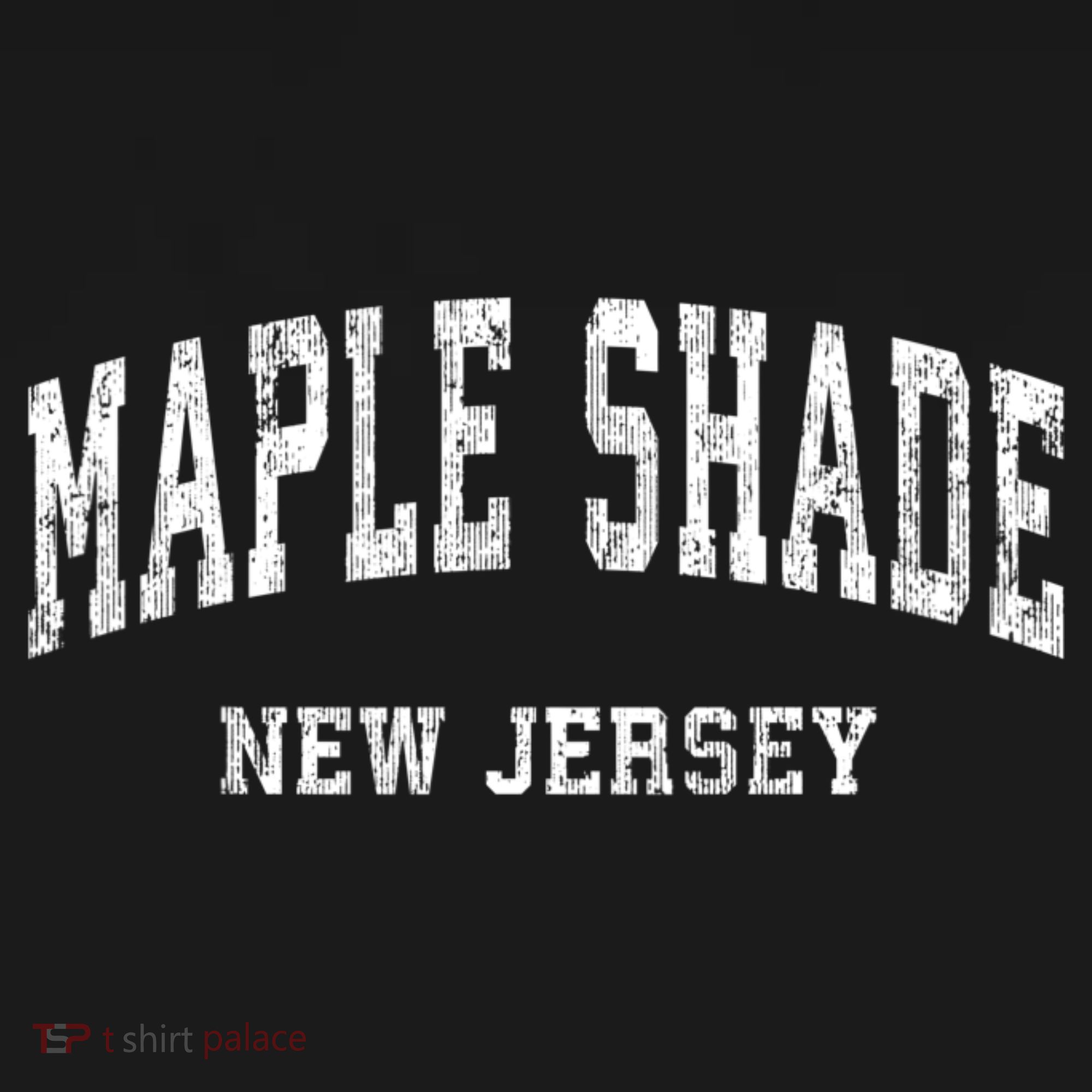 Maple Shade New Jersey Nj Vintage Varsity Sports T-Shirt