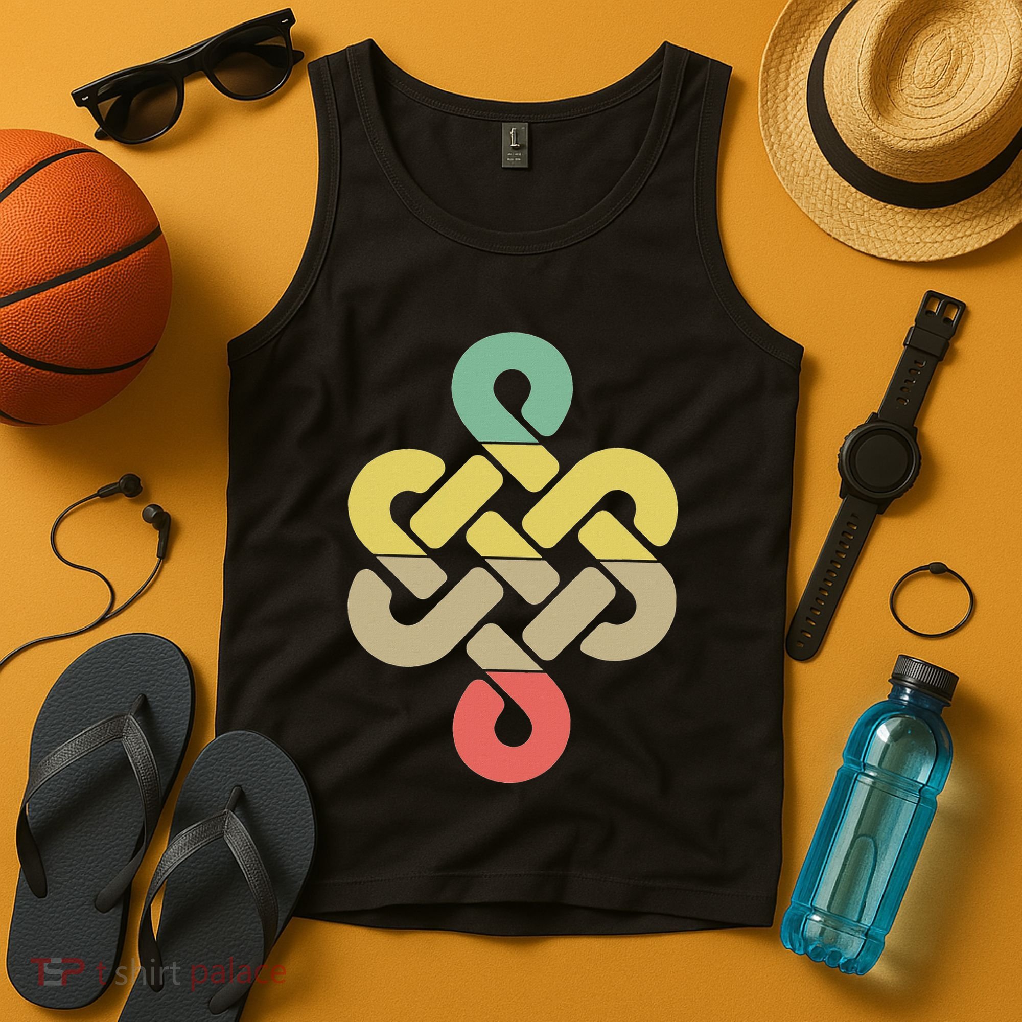 Mongolian Souvenir Of Mongolia Art Tank Top