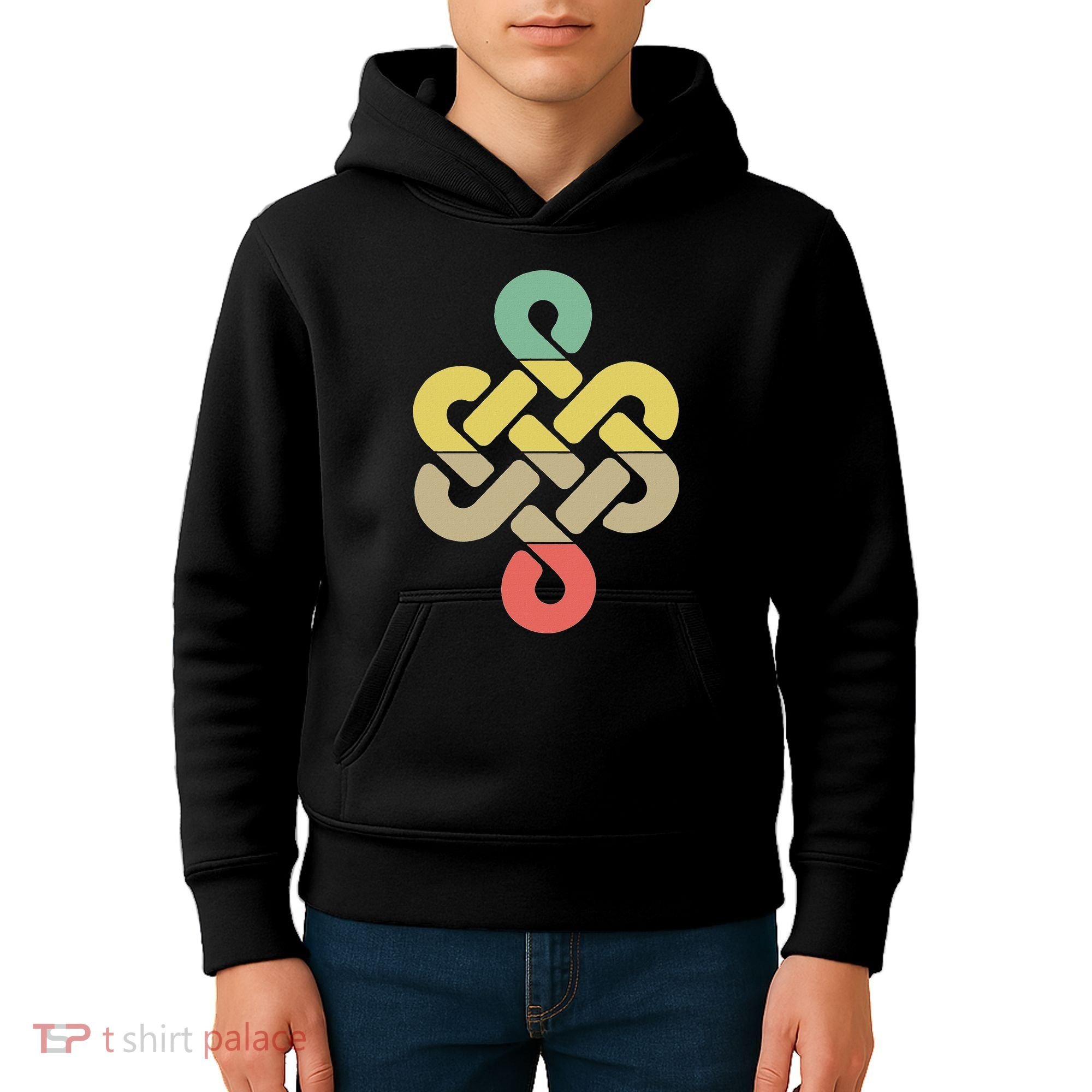 Mongolian Souvenir Of Mongolia Art Kids Hoodie