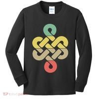Mongolian Souvenir Of Mongolia Art Kids Long Sleeve Shirt thumb 0
