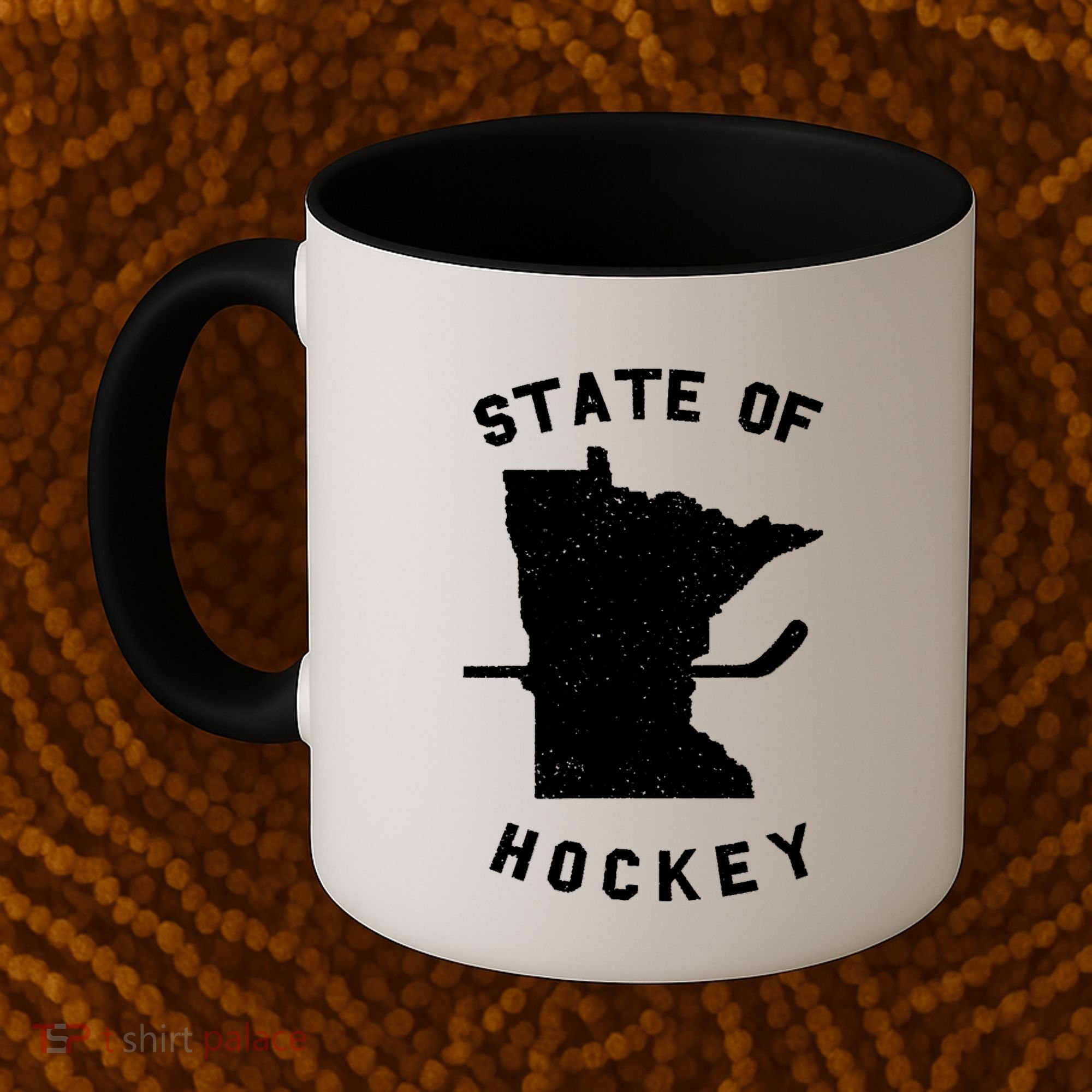 Minnesota State Of Hockey Coffee Mug