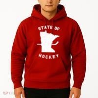 Minnesota State Of Hockey Hoodie thumb 2