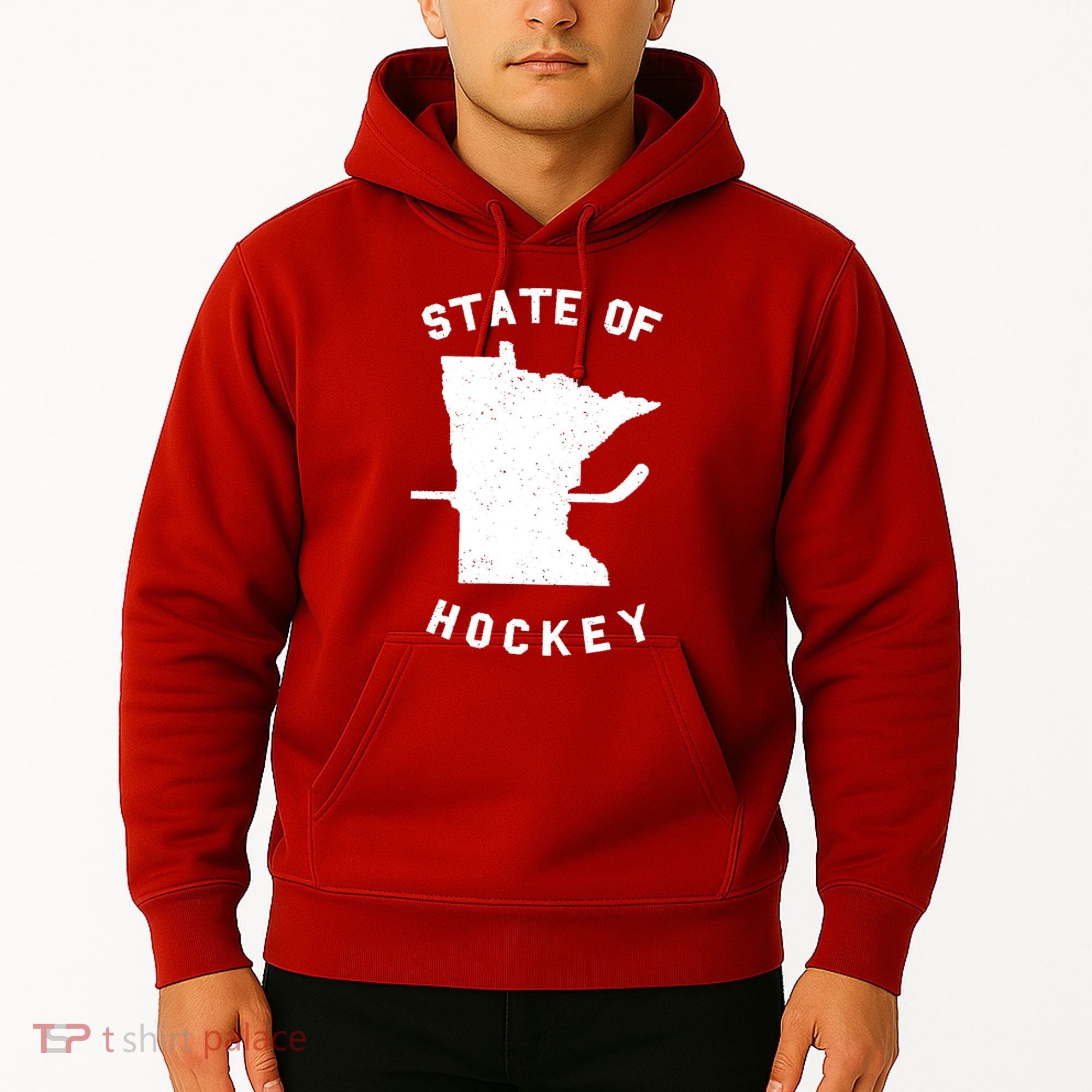 Minnesota State Of Hockey Hoodie