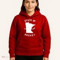 Minnesota State Of Hockey Hoodie thumb 5