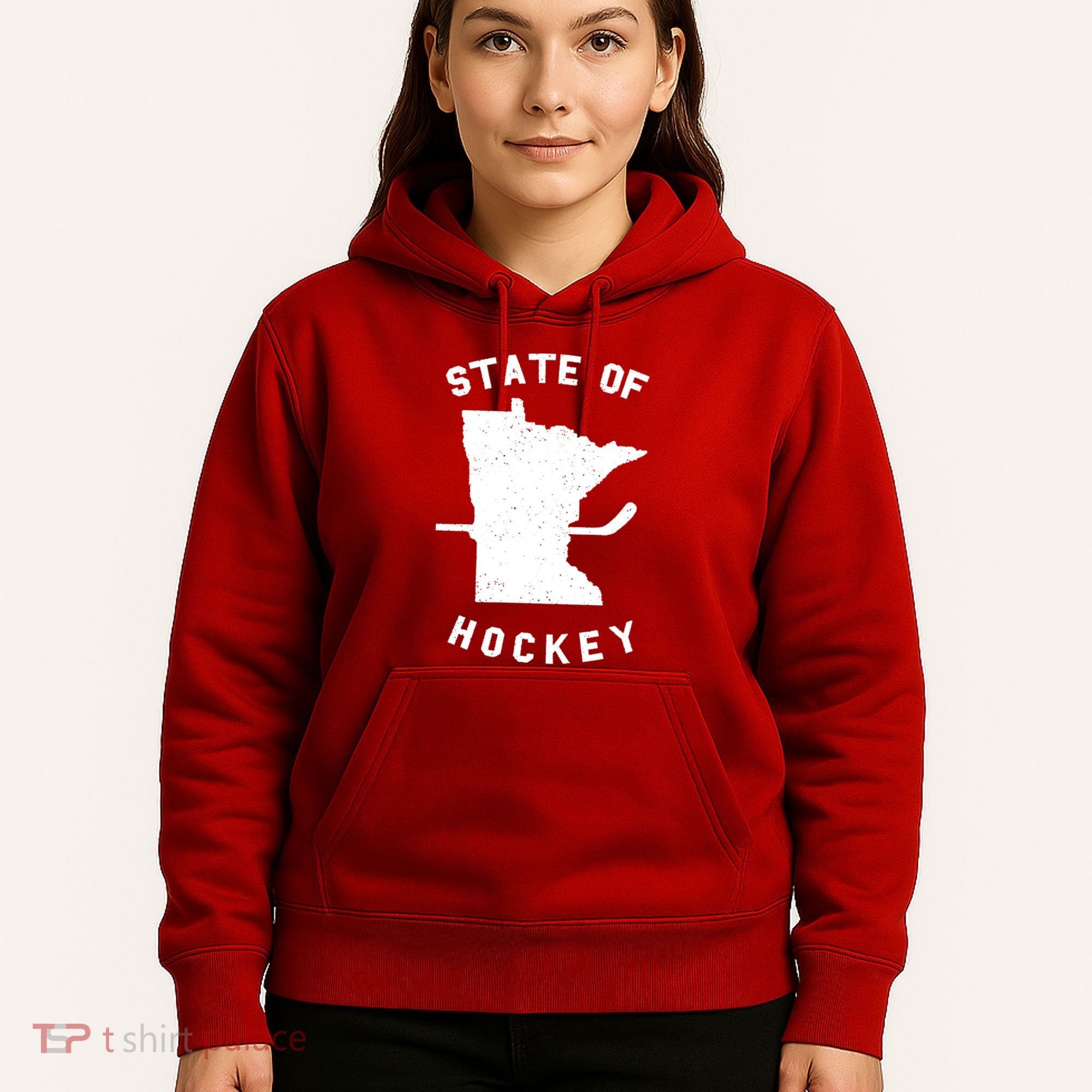 Minnesota State Of Hockey Hoodie