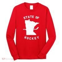 Minnesota State Of Hockey Long Sleeve Shirt thumb 0