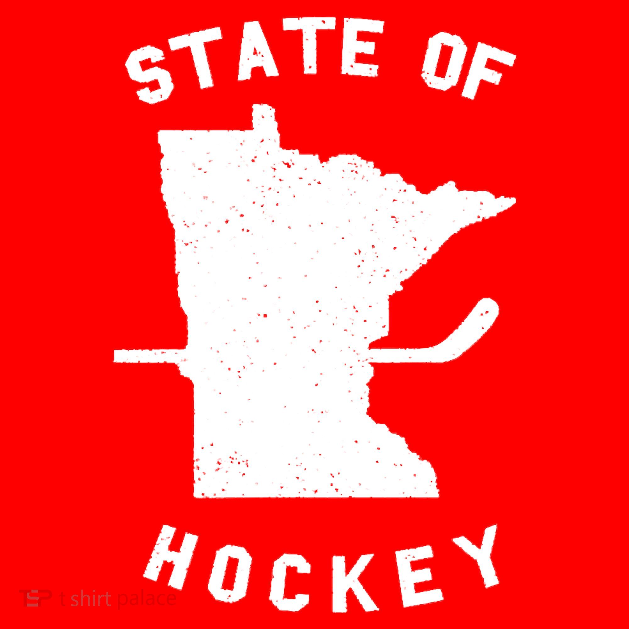 Minnesota State Of Hockey Long Sleeve Shirt
