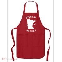 Minnesota State Of Hockey Apron thumb 0
