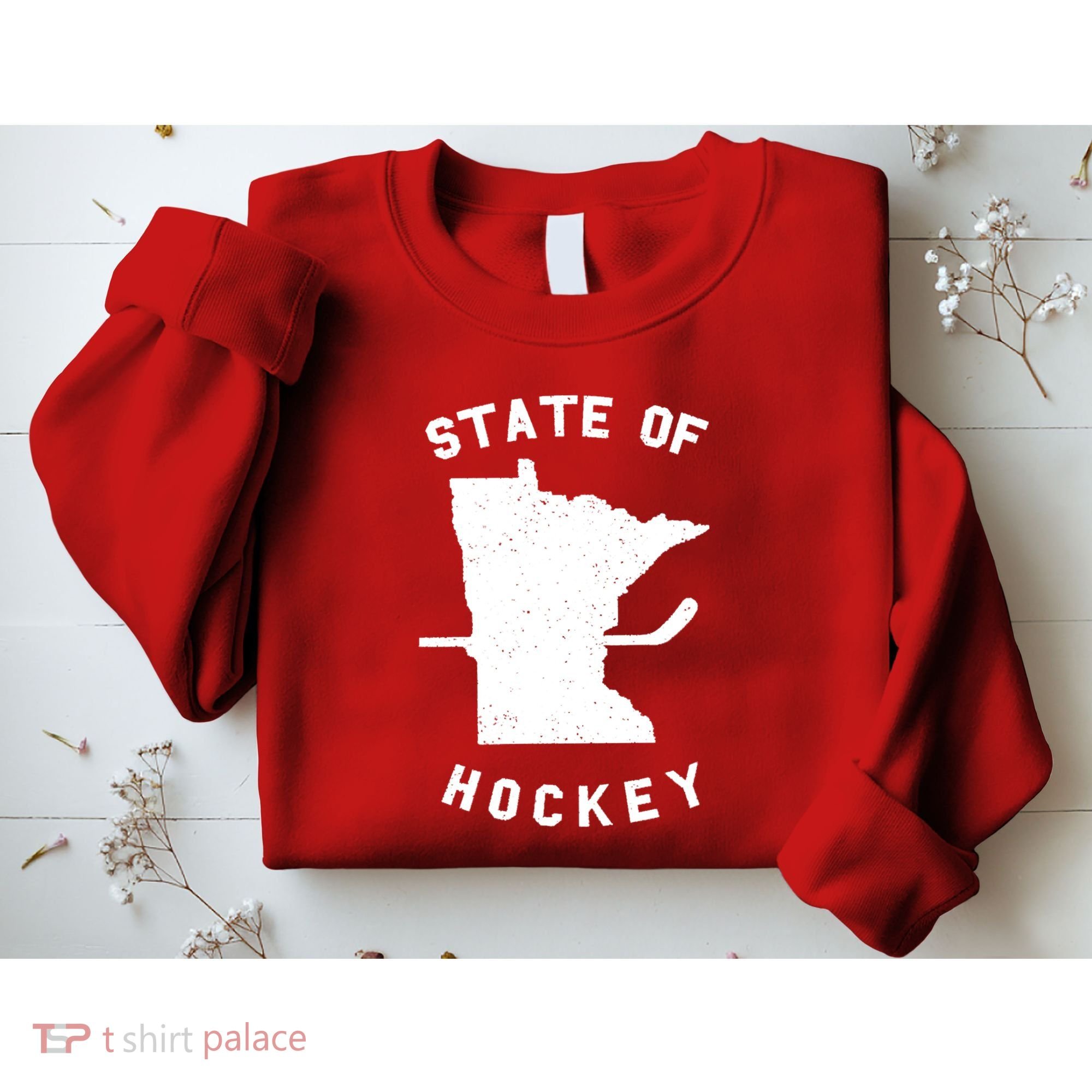 Minnesota State Of Hockey Sweatshirt