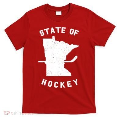 Minnesota State Of Hockey T-Shirt