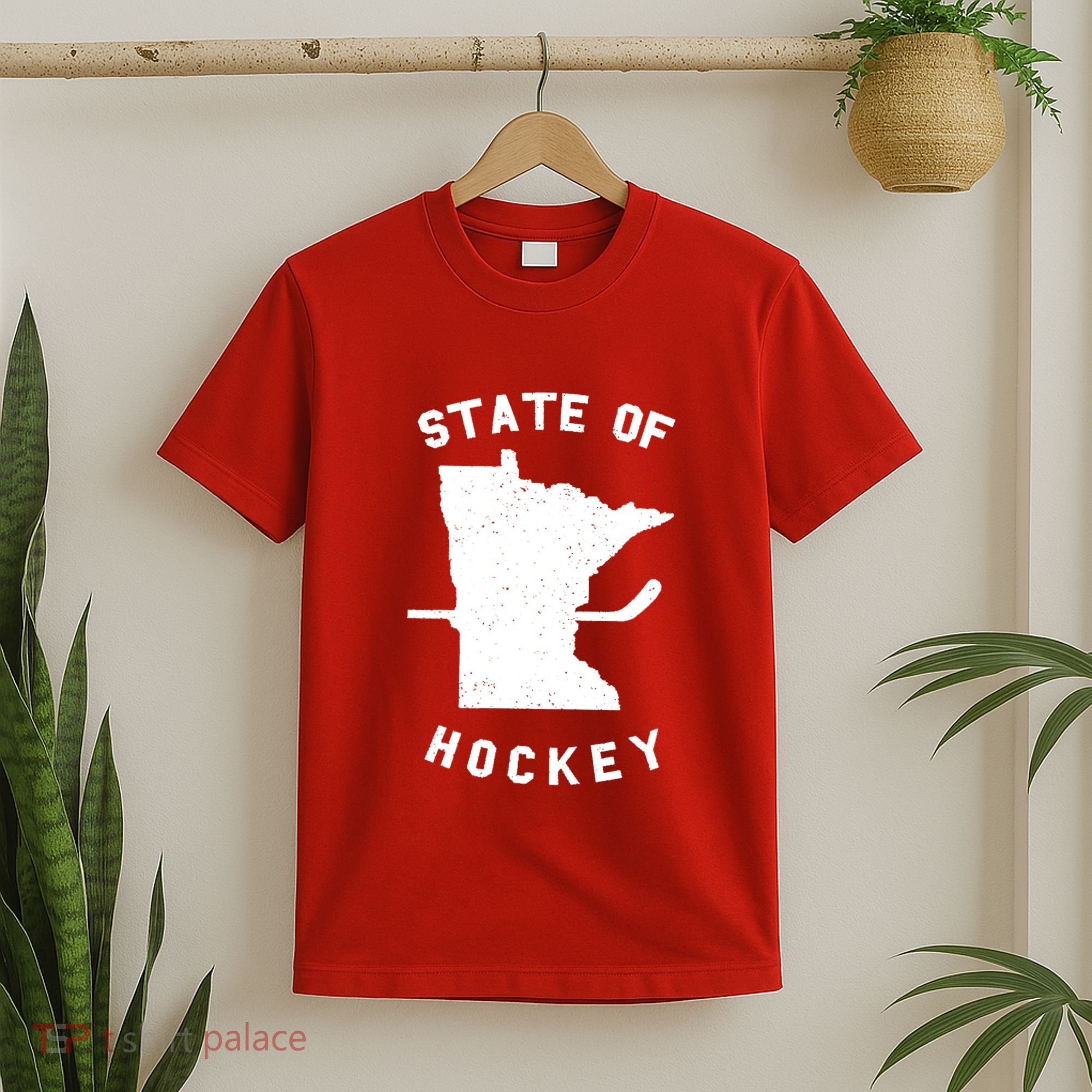 Minnesota State Of Hockey T-Shirt