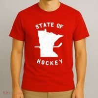 Minnesota State Of Hockey T-Shirt thumb 3