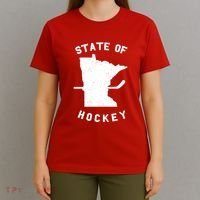 Minnesota State Of Hockey T-Shirt thumb 4