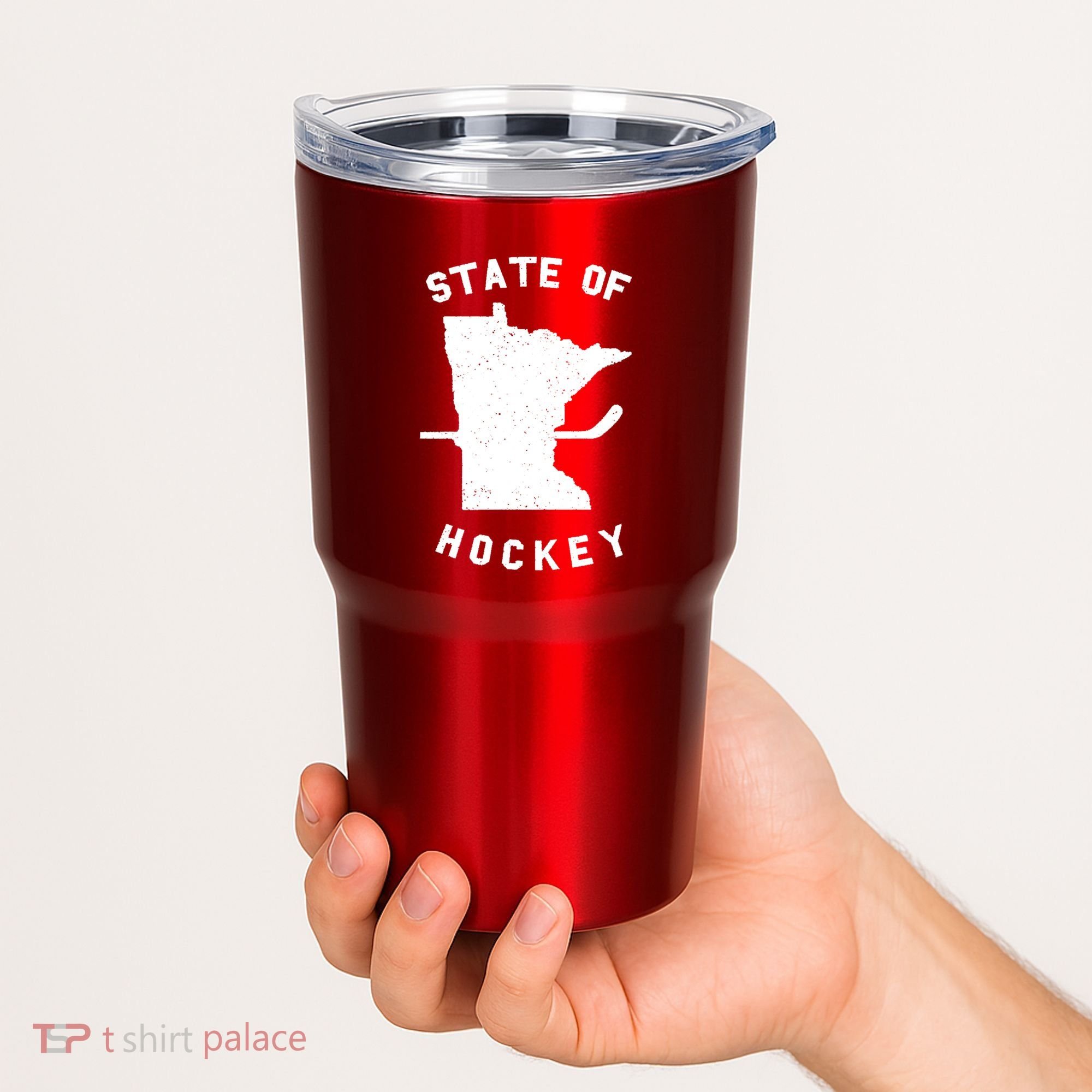 Minnesota State Of Hockey Tumbler