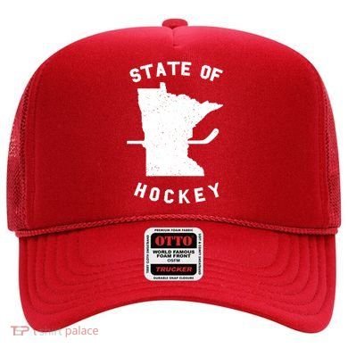 Minnesota State Of Hockey Hat