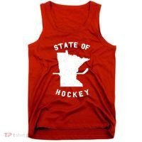 Minnesota State Of Hockey Tank Top thumb 0