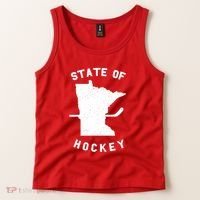 Minnesota State Of Hockey Tank Top thumb 2