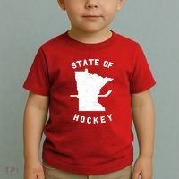 Minnesota State Of Hockey Toddler T-Shirt thumb 2