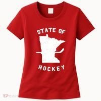 Minnesota State Of Hockey Women's T-Shirt thumb 0