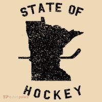 Minnesota State Of Hockey Tote Bag thumb 4
