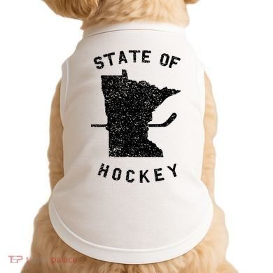 Minnesota State Of Hockey Doggie Tank