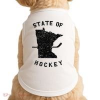 Minnesota State Of Hockey Doggie Tank thumb 0