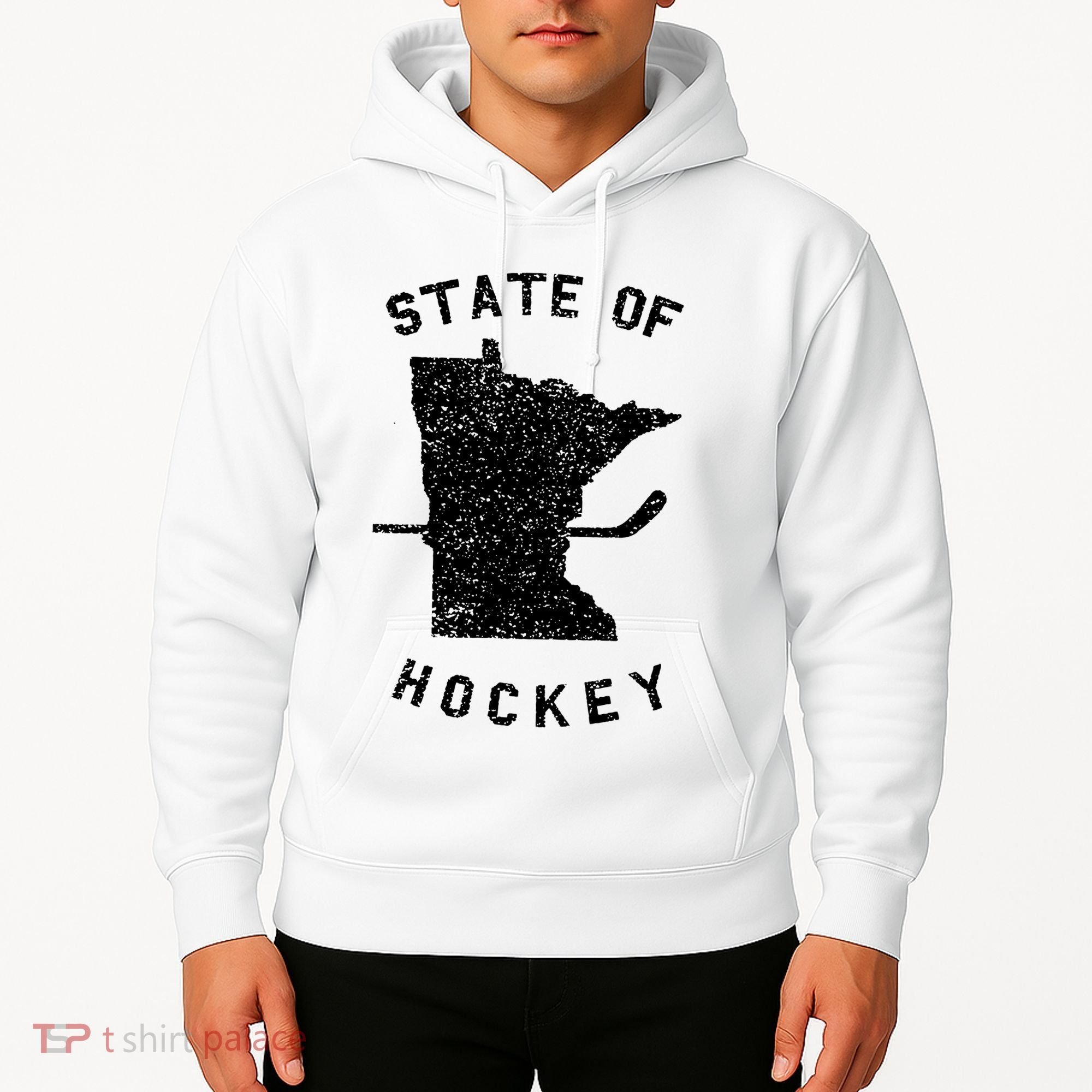 Minnesota State Of Hockey Hoodie