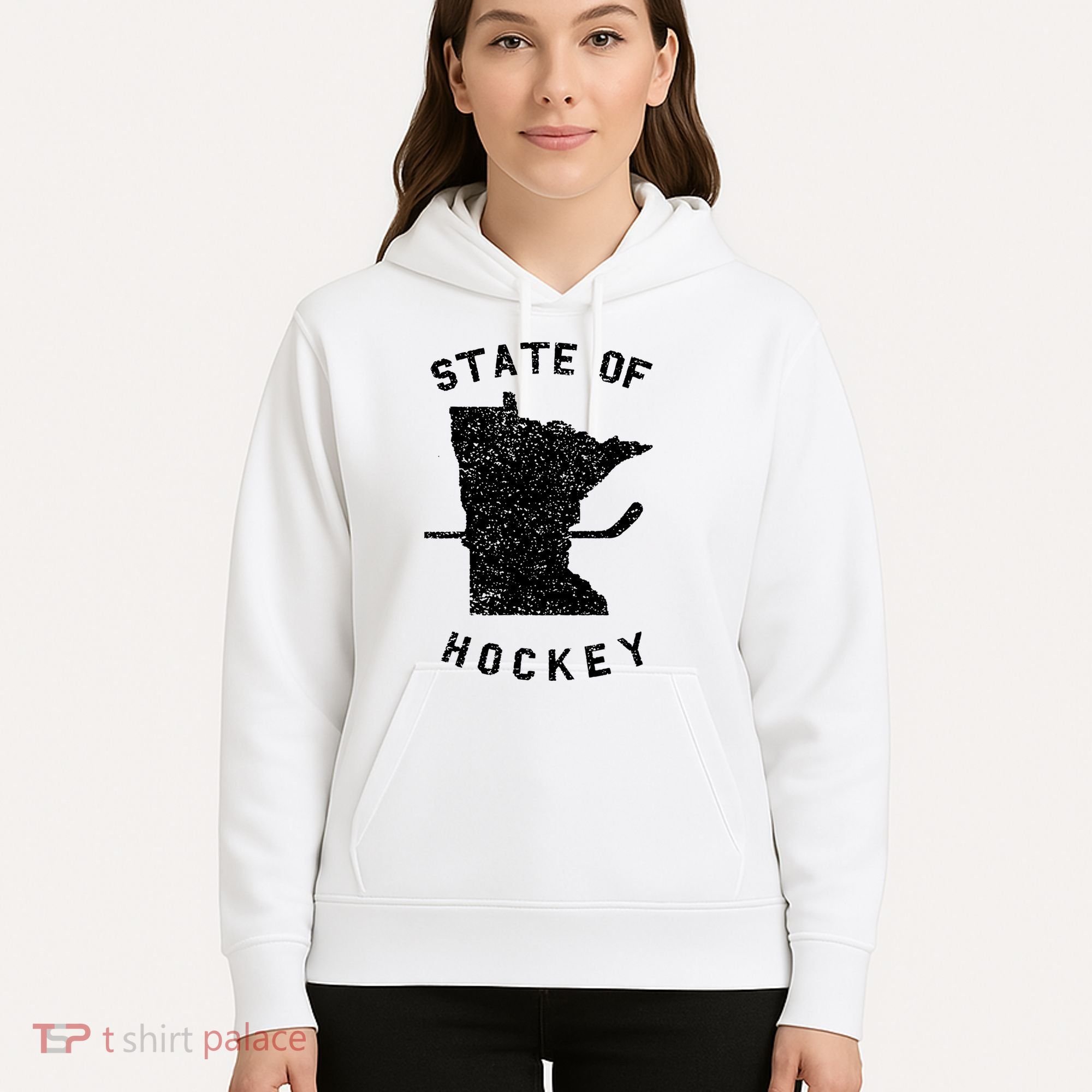 Minnesota State Of Hockey Hoodie